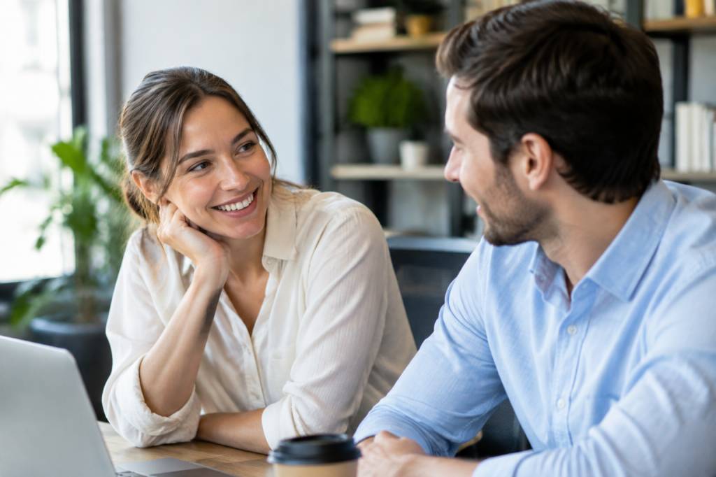 Collègue amoureuse signes : comment savoir si elle éprouve des sentiments pour moi ?
